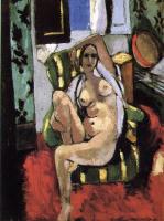 Matisse, Henri Emile Benoit - odalisque with a tambourine
